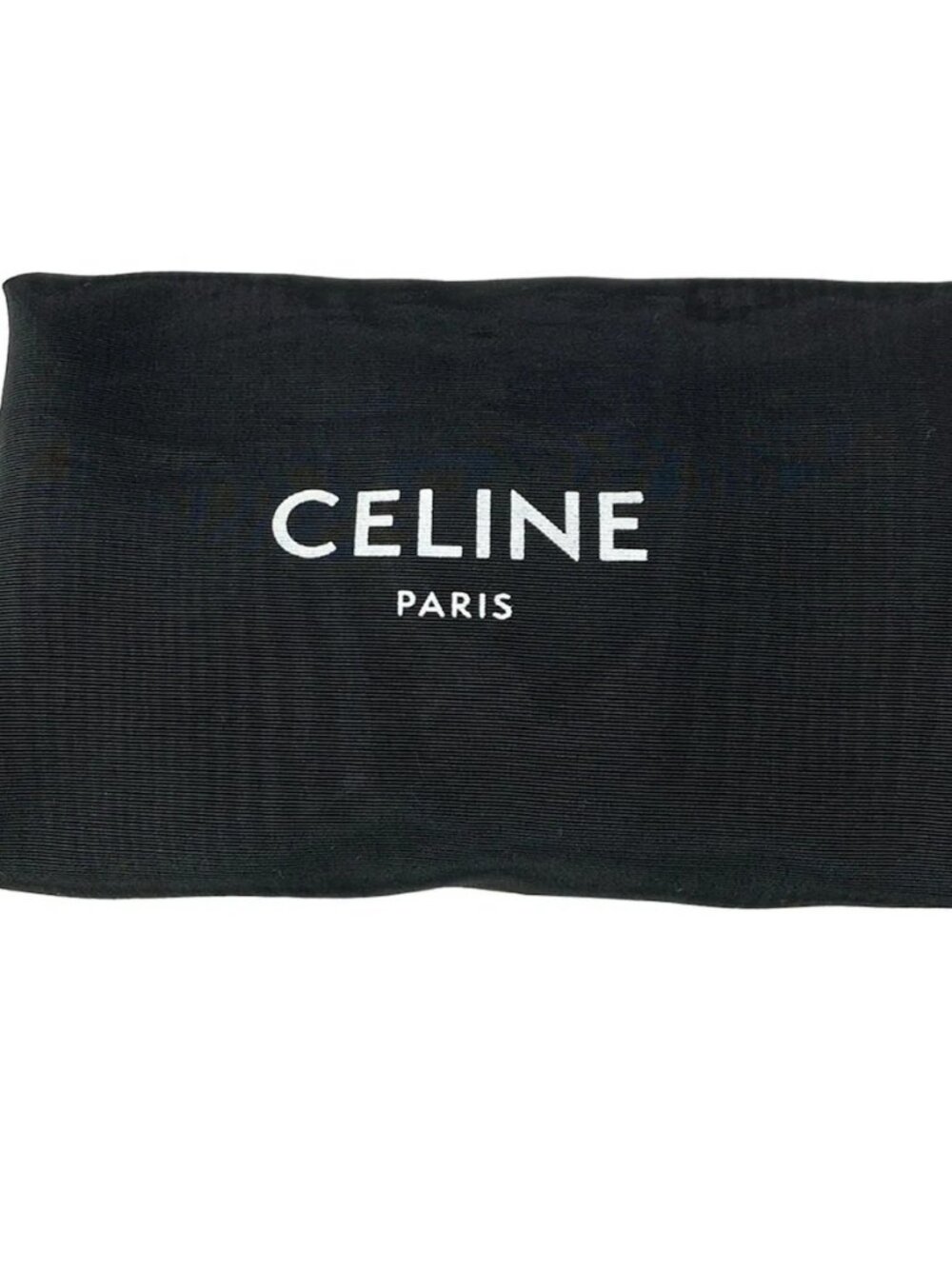 CELINE Medium Ava Trionf Bag Black Calf Skin Handbag - Picture 15 of 16